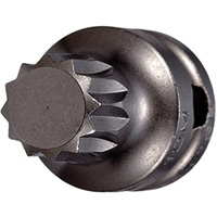 Embout &agrave; ins&eacute;rer, Triple carr&eacute;, 5 x 1" lo, Prise 3/8" Par Equipment