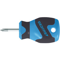 Confined Space Stubby Screwdriver, #2, 3-1/5" L, Cushion Grip Handle UAI313 | Par Equipment
