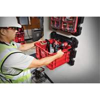 Packout Crate, 15-2/5" x 18-3/5" x 9-9/10", Red Par Equipment