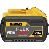 FlexVolt<sup>®</sup> Max Battery, Lithium-Ion, 20 V/60 V, 12 Ah UAI739 | Par Equipment