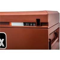 Armoire Site-Vault, 72" x 24" x 30-3/4", Acier, Orange Par Equipment