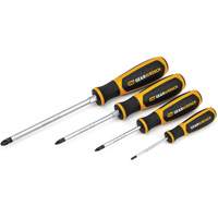 Pozidriv&reg; Dual Material Screwdriver Set, 4 Pcs. Par Equipment
