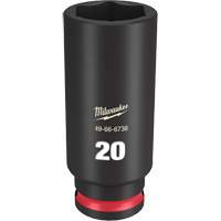 Shockwave Impact Duty Socket, Impact, 2 mm, 3/8" Drive, 6 Points, Deep Par Equipment