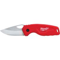 Compact Folding Knife, 2-1/2" Blade, Stainless Steel Blade, Metal Handle Par Equipment