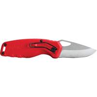 Compact Folding Knife, 2-1/2" Blade, Stainless Steel Blade, Metal Handle Par Equipment