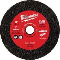 Metal Cut Off Wheel, 3" x 0.04", 3/8" Arbor Par Equipment