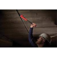 Cl&eacute; &agrave; tuyau adaptable Cheater, Cap des m&acirc;choires 2-1/2", Longueur 18"/24"/10", Fini Rev&ecirc;tement en poudre, Prise Ergonomique Par Equipment