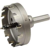 Scies-cloches au carbure monobloc, 2-1/2", Profondeur de la coupe de 3/16" Par Equipment