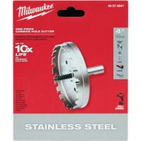 Scies-cloches au carbure monobloc, 4", Profondeur de la coupe de 3/16" Par Equipment