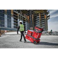 Packout Rolling Tool Chest, 15-4/5" x 34" x 28", Red Par Equipment