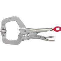 Torque Lock Locking Pliers with Swivel Jaws, 6" Length, C-Clamp Par Equipment