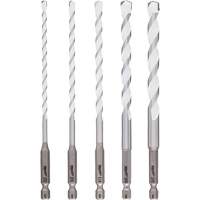 Jeu de forets multi-mat&eacute;riaux Shockwave, 5 morceaux, Carbure Par Equipment