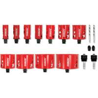 Ensemble de scie-cloche bim&eacute;tallique de plombier, 17 morceaux Par Equipment