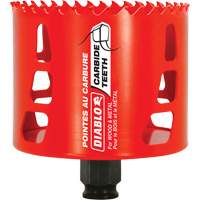 Scie cloche pour bois et m&eacute;tal, 3-1/4", Profondeur de la coupe 2-3/8", Carbure Par Equipment