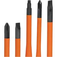 Slim-Tip Insulated Screwdriver Set, 1000 V, 6 Pcs Par Equipment