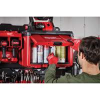 Packout Tool Cabinet, 15" x 15" x 20", Black/Red Par Equipment
