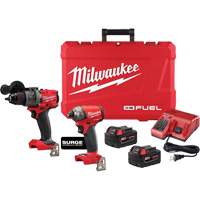 Ensemble de 2 outils combin&eacute;s M18 Fuel, Lithium-ion, 18 V Par Equipment