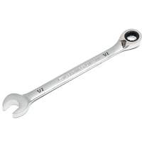 90-Tooth Reversible Ratcheting Wrench, 12 Point, 1/2", Chrome/Polished Finish Par Equipment