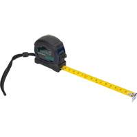 Tape Measure, 5/8" x 12', Imperial & Metric Graduations Par Equipment