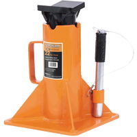 878B Heavy-Duty Jack Stand, Locking Pin, 22 Ton(s) Capacity, 13-3/4" - 19-3/4" H Par Equipment