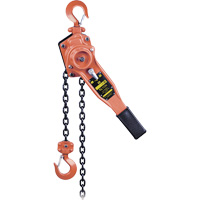 KLP-75-10 KLP Series Heavy-Duty Lever Chain Hoist, 10' Lift, 1500 lbs. (0.75 tons) Capacity Par Equipment