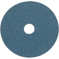 Resin Fibre Sanding Disc, 7" Dia., Z24 Grit, Zirconia Alumina UAV978 | Par Equipment