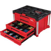 Boîte à outils avec 4 tiroirs PackOut<sup>MC</sup>, 22-1/5" la x 14-3/10" h, Rouge UAW031 | Par Equipment