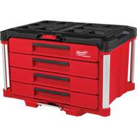 Boîte à outils avec 4 tiroirs PackOut<sup>MC</sup>, 22-1/5" la x 14-3/10" h, Rouge UAW031 | Par Equipment