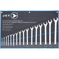 LCWS-16S Long Pattern Combination Wrench Sets, Combination, 16 Pieces, Imperial Par Equipment