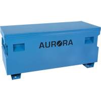 Jobsite Tool Box, 60" x 24" x 27-1/2", Steel, Blue Par Equipment