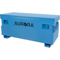 Jobsite Tool Box, 60" x 24" x 27-1/2", Steel, Blue Par Equipment