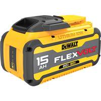 Flexvolt<sup>®</sup> Max* Battery, Lithium-Ion, 20 V/60 V, 15 Ah UAX368 | Par Equipment