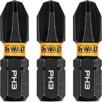3-Piece FLEXTORQ&reg; Impact Screwdriving Bits, Phillips, #3, 1/4" Drive Par Equipment