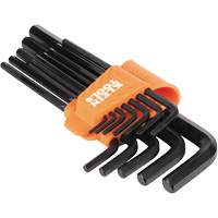 L-Style Long Hex Key Set, 12 Pcs., Imperial Par Equipment
