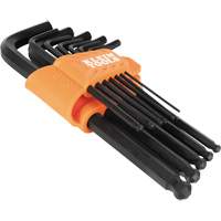 L-Style Ball-End Hex Key Wrench Set, 12 Pcs., Imperial Par Equipment
