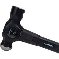 Marteau &agrave; panne ronde, Poids de la t&ecirc;te 40 oz, Face Ordinaire, Prise Fibre de verre Par Equipment