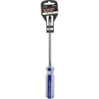 Tournevis Philips bleu transparent avec bandes, #3, Prise Plastique Par Equipment