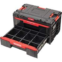 Arx&reg; 2-Drawer Toolbox, 23-1/10" x 15" x 13-2/5", Black Par Equipment