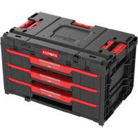 Arx&reg; 3-Drawer Toolbox, 23-1/10" x 15" x 13-2/5", Black Par Equipment
