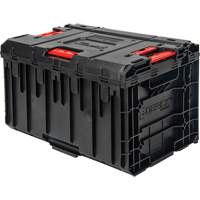 Arx&reg; Single Drawer Toolbox, 11-1/5" W x 18-3/10" D x 9-1/10" H, Black/Red Par Equipment
