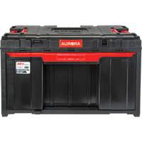 Arx&reg; Single Drawer Toolbox, 11-1/5" W x 18-3/10" D x 9-1/10" H, Black/Red Par Equipment