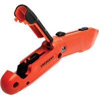 Auto-Retracting Safety Knife, 1", Steel, Aluminum Handle Par Equipment