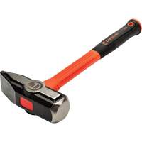 Fiberglass Blacksmith Hammer, 4 lbs Head Weight, 14" L Par Equipment
