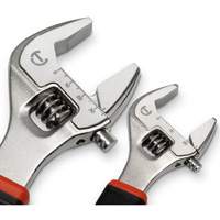Quick-Fit-Jaw Adjustable Wrench Set, Adjustable, 2 Pieces, Imperial and Metric Par Equipment