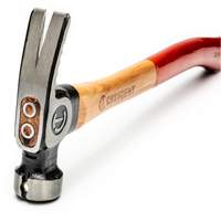 Milled-Face Framing Hammer, 22 oz., Wood Handle, 18" L Par Equipment