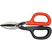 Cisaille de ferblantier droite, Longueur de coupe de 1-31/50", Coupe Droit Par Equipment