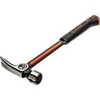 Milled-Face Framing Hammer, 28 oz., Solid Steel Handle, 16" L Par Equipment