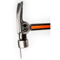 Milled-Face Framing Hammer, 28 oz., Solid Steel Handle, 16" L Par Equipment