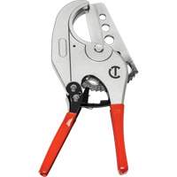 Ratcheting PVC Pipe Cutter with Dipped Grips, 1/4"- 2-3/8" Capacity Par Equipment