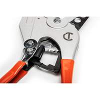 Ratcheting PVC Pipe Cutter with Dipped Grips, 1/4"- 2-3/8" Capacity Par Equipment